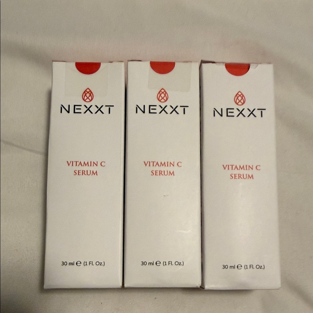 Nexxt Vitamin C Serum 3 bottles Unused